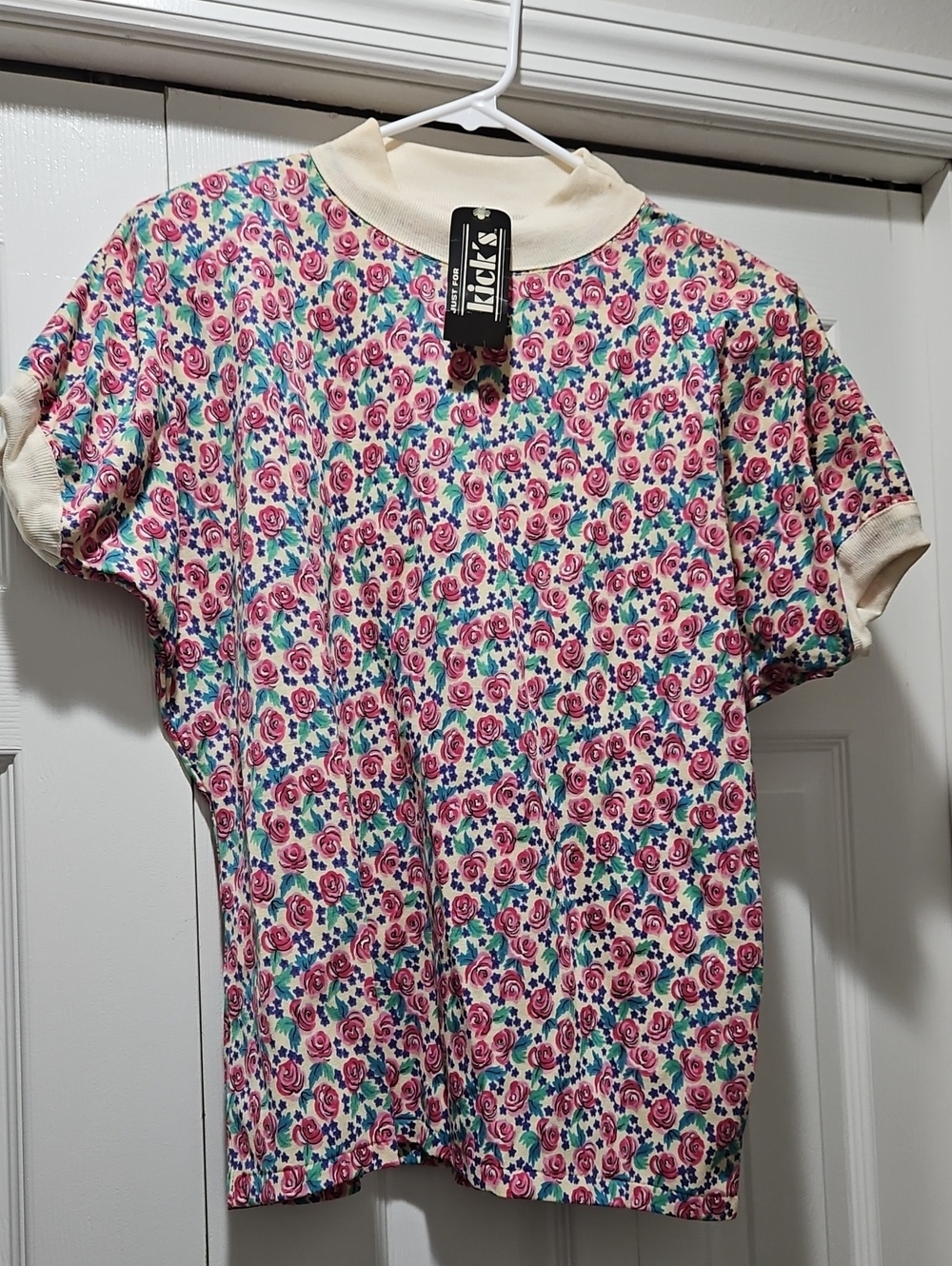 Vintage Women' Floral Shirt